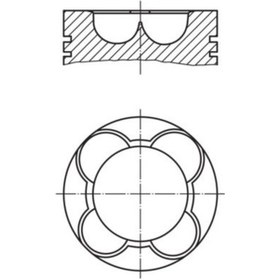 Resim Pıston Segman 84.50mm 0.50 Bmw M57 D30 E46 E60 E90 E92 E65 E66 E83 E53 11257799357 