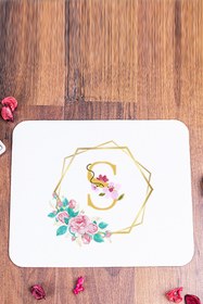 Resim Procity S Harfi Geometrik Yaldız Tasarım Mouse Pad 