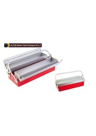 Resim Eltos EMC523 Metal Takım Çantası 52*3 52 Cm 3 Gözlü 