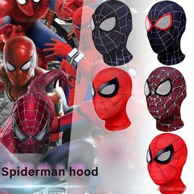 Resim Marvel Miles Morales Iron Spider-Man Kask Maskesi - Kadınlar için ideal olan, nefes alabilen, rüzgar geçirmez naylon kostüm aksesuarı, Paskalya, Karnaval, Cadılar Bayramı kostümü ve hediyeler için 