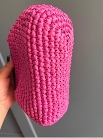 Resim UNİCORNS Hasır Çanta, Hasır El Çantası, Pembe Hasır Clutch, Burslu Çanta 