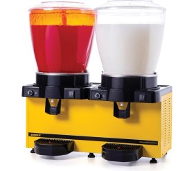 Resim Samixir Panoramik 22 Twin Fıskiyeli ve Karıştırıcılı Soğuk Içecek Dispenseri 22 L + 22 L 