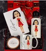 Resim Ejoya Kişiye Özel Karikatür Tasarım Hediye Paketi 96648 