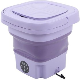 Resim Sellwell 8 KG Portatif Katlanabilir Çamaşır Makinesi 