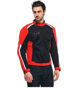 Resim Dainese Hydra Flux 2 Air Black Lava Red D-dry Mont Kırmızı 