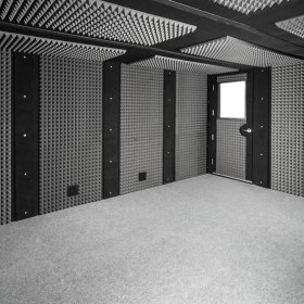 Resim Birlik Sünger 150X150X4-Akustik Ses Yalıtım Süngeri-Yapışkansız-14 DNS-PIRAMIT Kesim 