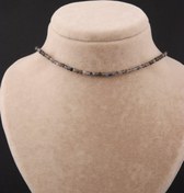 Resim OSMANLI DEĞERLİ TAŞ Sertifikalı Iyolit Taşı Kolye 3 Mm 