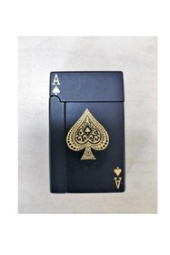 Resim RELATOS Kapaklı İskambil Kağıdı Figür Çakmak Yaratici Poker Tasarim Jet Alev Oyun Kartı Çakmak 