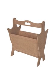 Resim Altınyapı Hobi Market ÇERÇEVELİ GENİŞ GAZETELİK HAM MDF BOYASIZ 