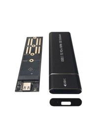 Resim Usb 3.1 Type C Nvme Ssd Taşınabilir Harici Harddisk Kutusu 