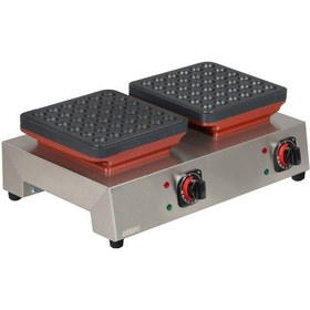 Resim Pfr.01.e21 Manuel Zamanlayıcılı Poffertjes Çiftli Makinesi, Elektrikli 