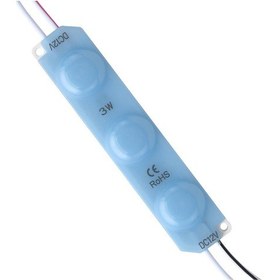 Resim Ayt Powermaster 2835 Modül Led Mavi 12v 3w 70x15 Mm 