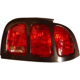 Resim TŞT 1996 - 1998 Ford Mustang Stop Lambası Sağ Kırmızı Üst Çerçevesi Ile Birlikte (Eagle Eyes) (Oem NO:F7ZZ13404CA) 