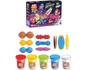 Resim MCM Group 03733 Uzay Oyun Hamur Set 380GR -Fen 