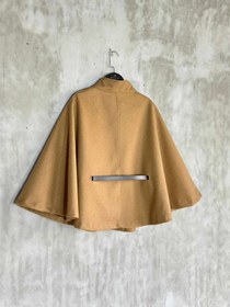 Resim Hatun Atila Kaşe Pelerin Panço Vizon - 8720 - Camel / M 