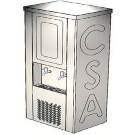 Resim Csa İnox Karacasansu Sebili 220v 80lt Kapasiteli 