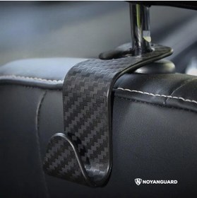Resim Genel Markalar Araba Koltuk Arkası Askısı Karbonfiber 2'li 