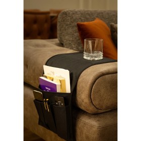 Resim Özbience Koltuk Kenarı Dergi ve Gazete Düzenleyici, Şık ve Pratik Koruma 