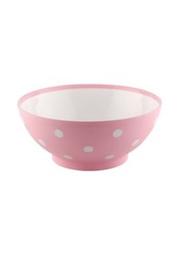 Resim Benekli Renkli Yuvarlak Çerezlik Tabak Kase 750 Ml 16.5x6.5 