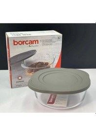 Resim Paşabahçe 59123 Borcam Gri Kapaklı Tencere 1450cc 