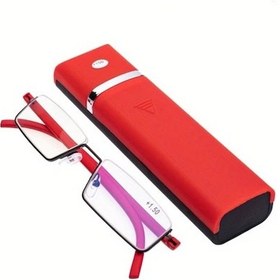 Resim Willowhaven Kırmızı +150 Metal Çerçeve Okuma Gözlüğü Hafif Presbiyop Günlük Kullanım 