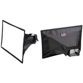 Resim Life Mini Soft Box 16X22 Tepe Flaşı için 