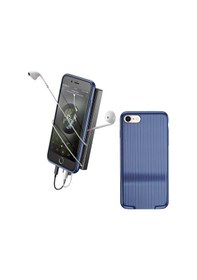 Resim Baseus Apple Uyumlu iPhone 7/8 Kılıf Şarj ve Kulaklık Girişli Audio Case 