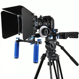 Resim Ayex DSLR Film Seti Rig RL-04 + Follow Focus F3 + Matte Box M3 Ayex