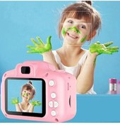 Resim Reydem Mini Eğitici Çocuk Dijital Fotoğraf Makinesi (8 GB SD KART DAHİL) Oyun Video Fotoğraf Çekimi Cmr9 