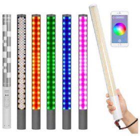Resim Yongnuo Yn260 Bi-color Led Işık Icelight Rgb Dahili Batarya 