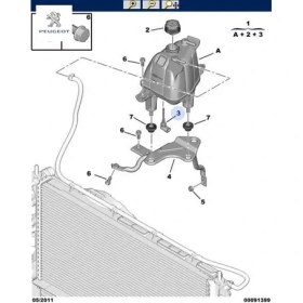 Resim Radyatör Su Seviye Müşürü Boxer Iii 2.2hdi 