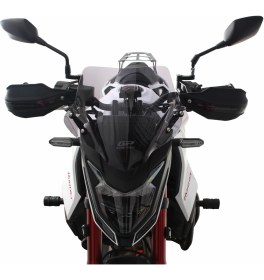 Resim GP Kompozit Honda CB750 Hornet 2023-2024 Uyumlu Ön Cam Siyah 28 cm 