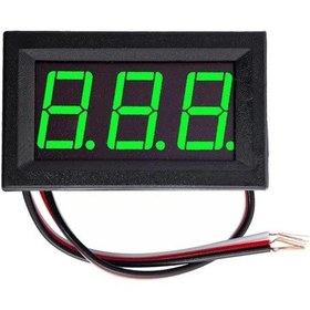Resim Digital Voltmetre 0.56 İnc Dc 0-30v Yeşil 3 Telli Panel Tip 