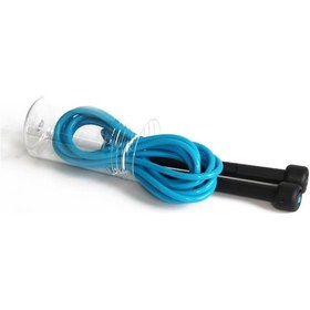 Resim Gymo Kutulu Egzersiz Antrenman Atlama İpi Mavi 