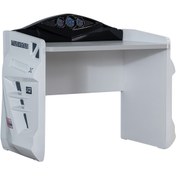 Resim Setaymobilya Sports Arabalı Yatak Uyumlu Çalışma Masası - Beyaz 