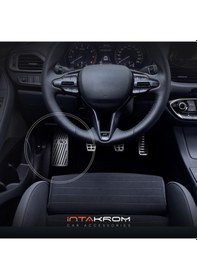 Resim intakrom Hyundai İ30 Krom Ayak Dinlendirme Pedalı - 2013 - 2015 
