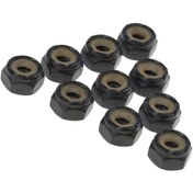 Resim Suntek Kaykay Longboard Kamyon Için 10 Adet 5/8/10mm Fındık M5 Siyah 