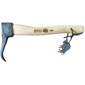 Resim Yapar Kamp Dağcı Çivi Balta Ağaç Saplı 800gr 40 Cm 