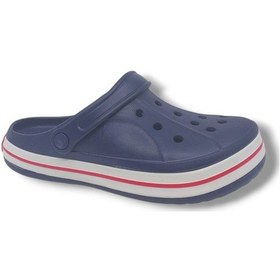 Resim Zerhan Cflex 22233 Unisex Lacivert Kırmızı Beyaz Sabo Terlik Sandalet Lacivert 