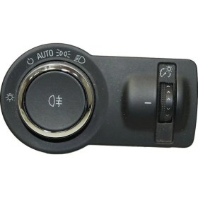 Resim Parçazamanı Opel Astra J Far Açma Anahtarı Ve Ayar Düğmesi Krom 7 Pin 