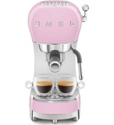 Resim Smeg ECF02PKEU 50's Style Pembe Espresso Kahve Makinesi 