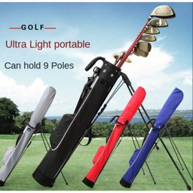 Resim BABUN Ayakta Durabilen Standlı Ayaklı Golf Spor Malzemeleri Taşıma Çantası Golf Sopası Kılıfı 