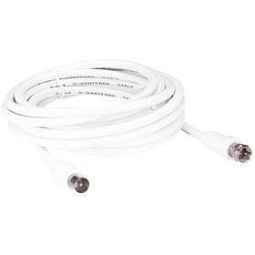 Resim S-link SLX-843 3m TV 9.5M To RG6 F-M Anten Kablosu 