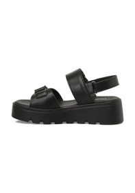 Resim Polaris 325583.z 5fx Siyah Kadın Dolgu Topuk Sandalet 000000000101985624 Siyah 