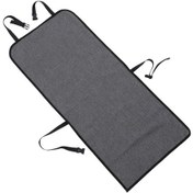 Resim Pet Araba Paspasları Su Geçirmez Anti-ısırık Anti-ısırık Kir Dirençli Araba Ped Gri 