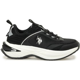 Resim U.s. Polo Assn. Neo 4pr Siyah Erkek Koşu Ayakkabısı 000000000101812402 Siyah - Beyaz 