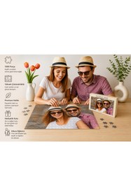 Resim Bk Gift Kişiye Özel Fotoğraflı 1000 Parça Profesyonel Puzzle 