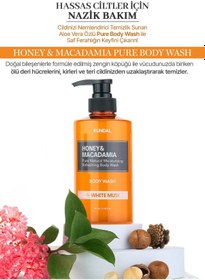 Resim Kundal White Musk Yoğun Nemlendirici Vücut Yıkama Jeli 500 ML 