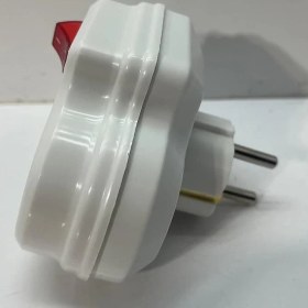 Resim Mutlusan Ikili Anahtarlı Golyat Fiş Priz Beyaz Mutlusan 