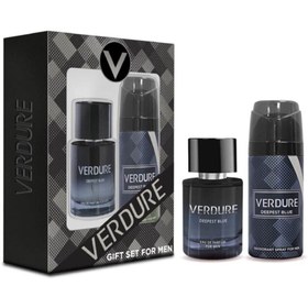 Resim VERDURE Deepest Blue Edp Erkek Parfüm 100 Ml + Deepest Blue Erkek Deodorant 150 Ml 2'li Hediye Seti 